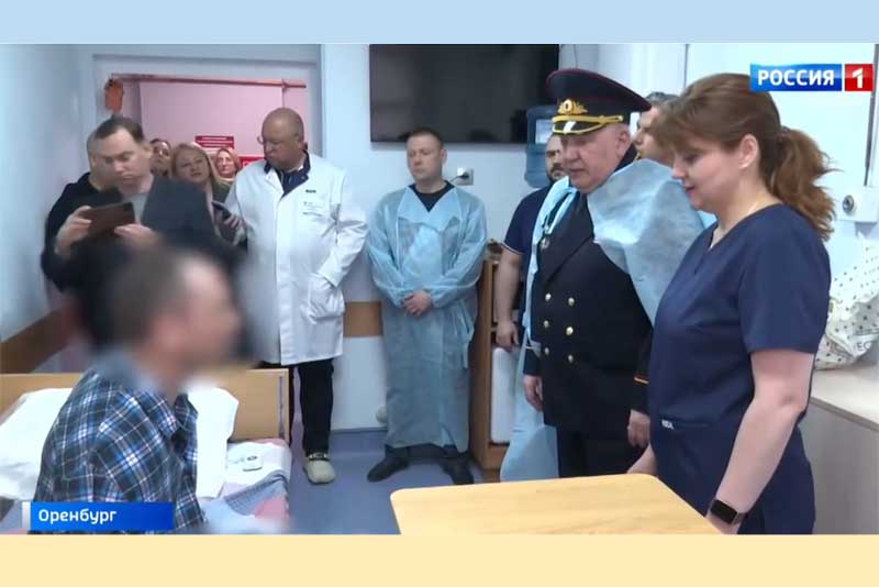 Полицейский, раненый в поселке Аккермановка под Новотроицком, после операции в Оренбурге идёт на поправку