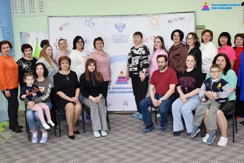 В Новотроицке, в специализированном детском саду, провели День открытых дверей для родителей, чьи дети нуждаются в корректировке зрения