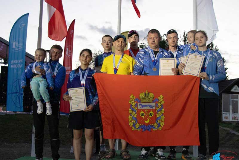 Новотройчане заняли призовые места на соревнованиях в  спортивно-туристском лагере «Туриада» Приволжского федерального округа