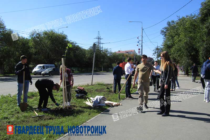 Новотроицк присоединился к экологической акции «Доверено Первым»