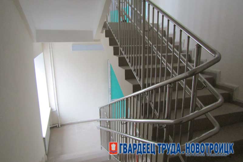 В Новотроицке в рамках национального проекта завершается ремонт детской больницы