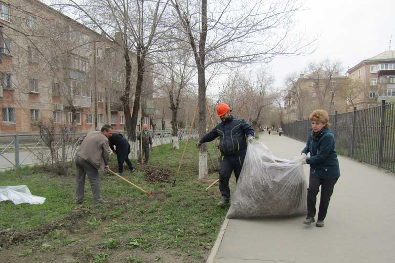 На субботник – с настроением!