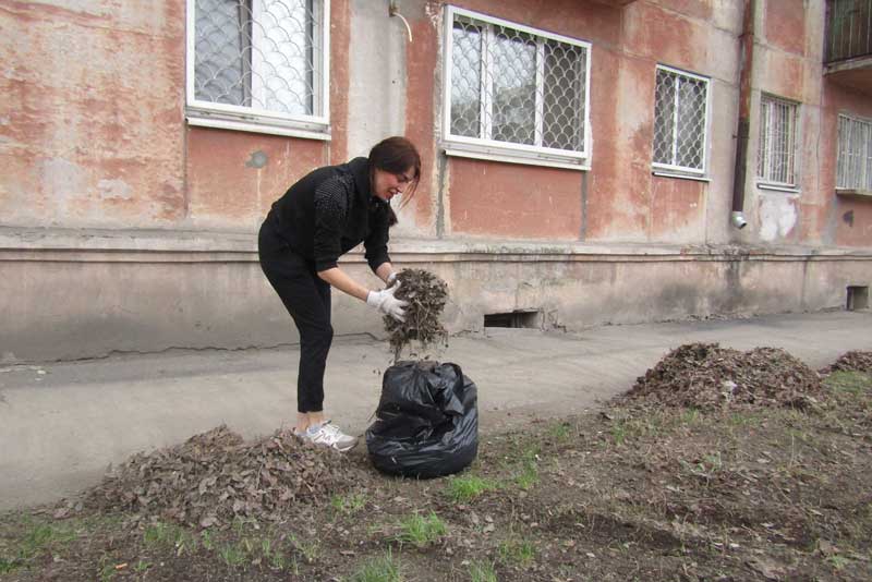 На субботник – с настроением!