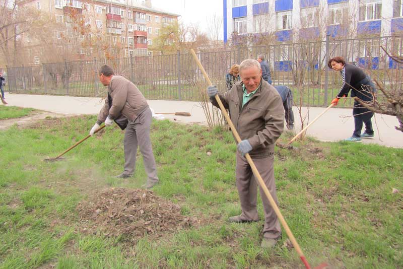 На субботник – с настроением!