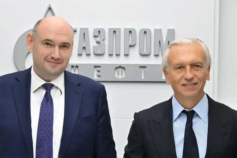 Евгений Солнцев обсудил с председателем правления ПАО «Газпром нефть» Александром Дюковым перспективы социально-экономического сотрудничества  