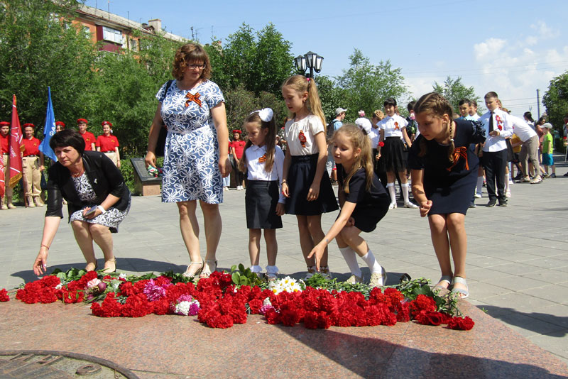 Новотроицк. 22 июня 2022 года. День Памяти и Скорби  