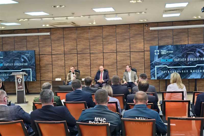В Оренбуржье совместно с делегацией Госкорпорации «Ростех» обсуждаются проекты промышленного развития области