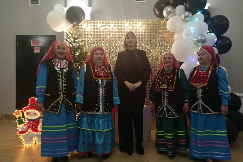 В новотроицком посёлке Аккермановка отметили 85‑летний юбилей местного клуба