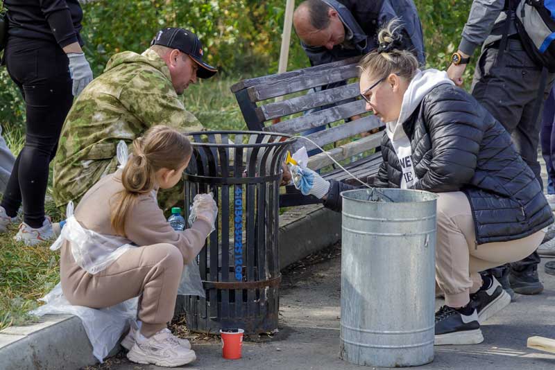 Более 200 новотройчан присоединилось к экологической акции