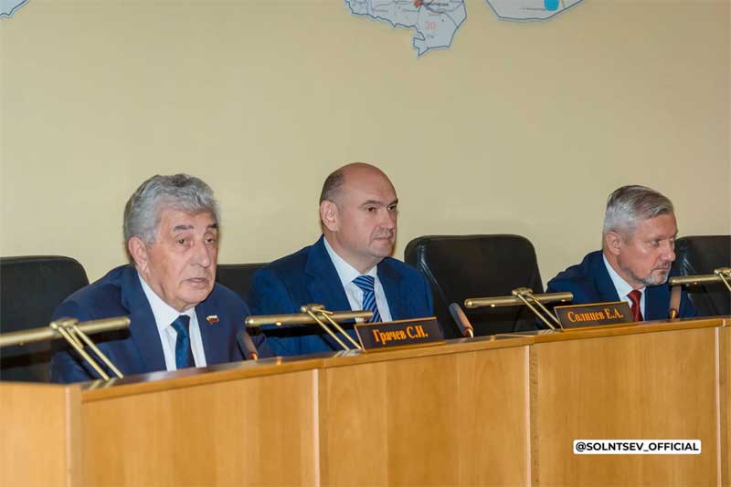 Кандидатура Сергея Грачева выдвинута на пост председателя Законодательного Собрания Оренбуржья