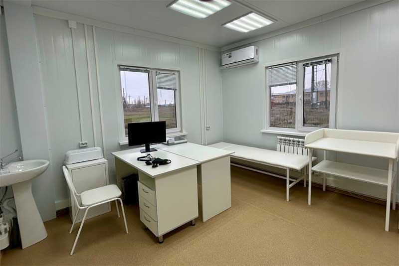 В Оренбуржье открыли четыре новых фельдшерско – акушерских пункта