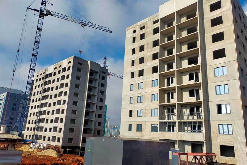 С начала года в Оренбуржье сдали больше миллиона квадратных метров жилья