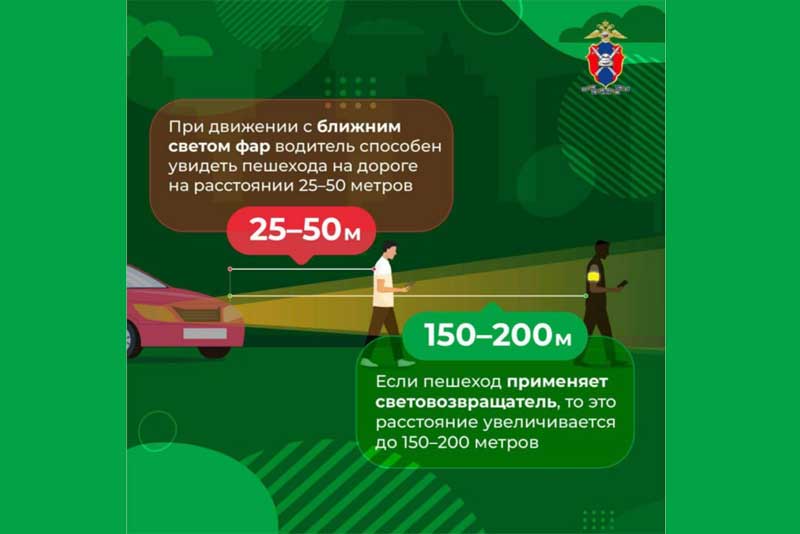 Оренбуржцам напомнили о важности использования светоотражателей зимой