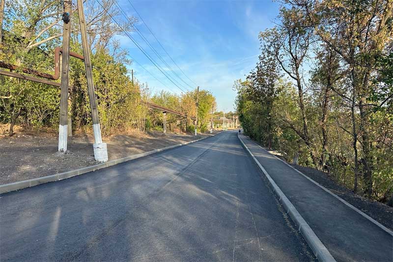 В подшефном Перевальске Луганской Народной Республики оренбургские строители завершили восстановительные работы, предусмотренные на 2025 год