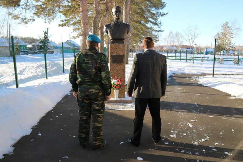 На родине земляка-Героя (фото)