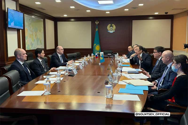 Евгений Солнцев рассказал о рабочей поездке в Казахстан