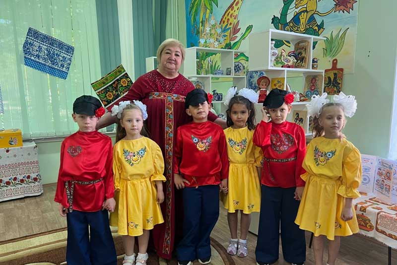 Музей русских народных промыслов появился в детском саду Новотроицка