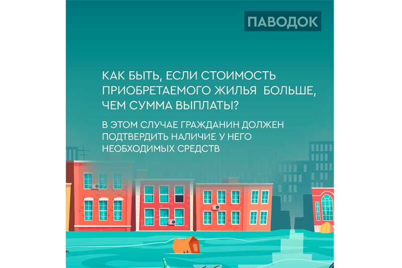 В области приступили к выдаче свидетельств на приобретение или строительство нового жилья взамен утраченного в результате паводка