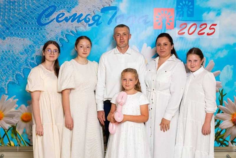 Семья Бледных из Пономаревского района Оренбуржья стала победителем Всероссийского конкурса «Семья года»