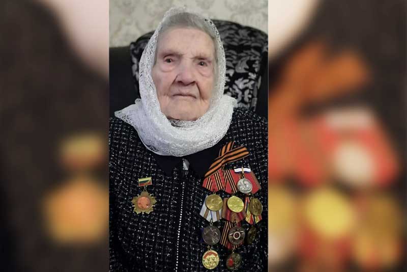 В Оренбуржье жительница хутора Степановский Екатерина Дмитриевна Павлик отмечает вековой юбилей