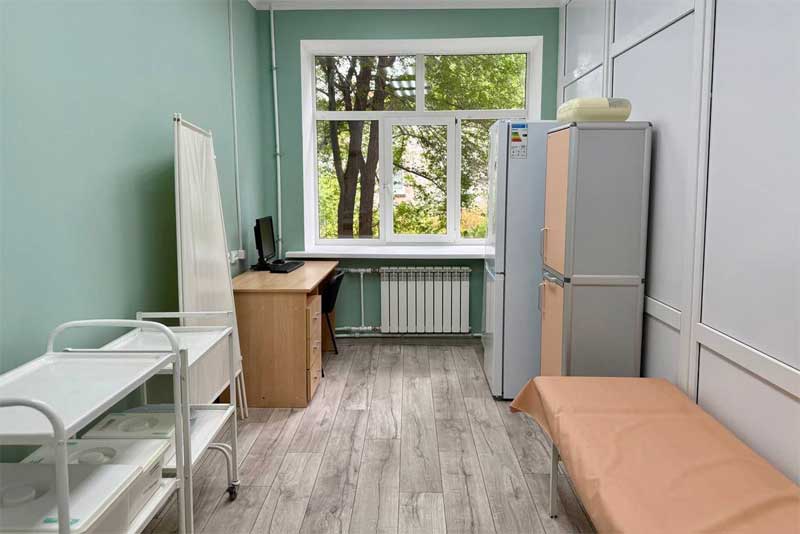 Свыше 7 тысяч жителей Старого города Орска уже приняла поликлиника, восстановленная после сильнейшего паводка   