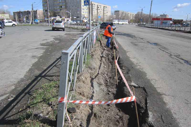 Ремонт дорог начался раньше срока (фото)