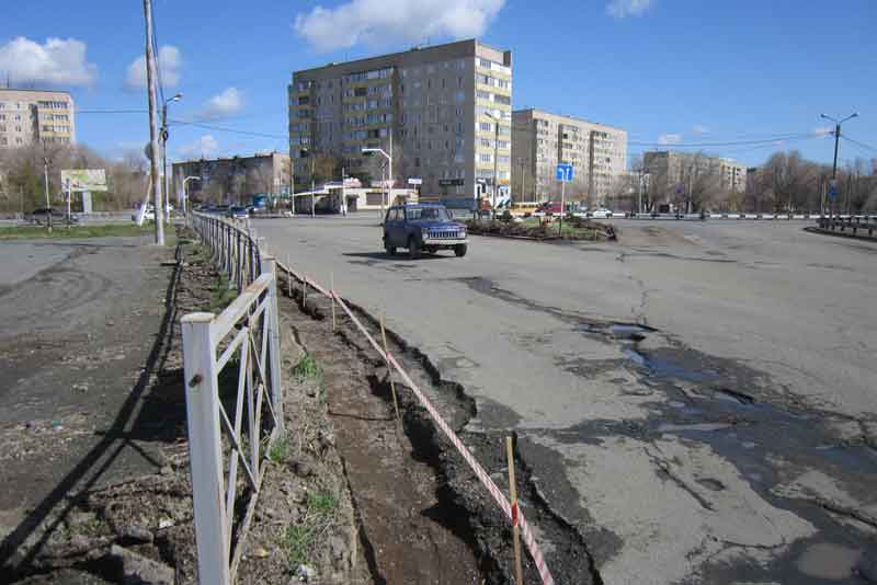 Ремонт дорог начался раньше срока (фото)