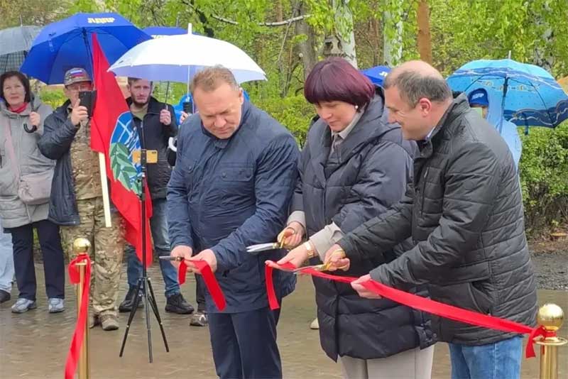 В Оренбурге открыли сквер имени Владимира Жириновского