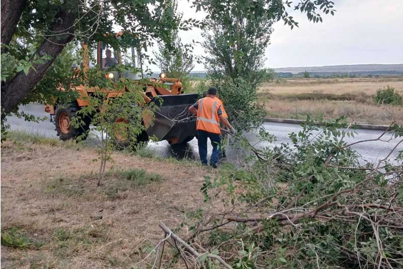 В Новотроицке территории, прилегающие к образовательным учреждениям, приводят в порядок