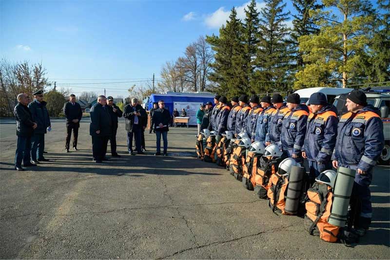 В Оренбуржье проверили готовность сил и средств  системы  предупреждения и ликвидации чрезвычайных ситуаций в зимний период