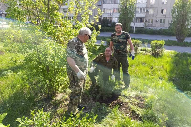 Новотройчане присоединились к Всероссийскому субботнику