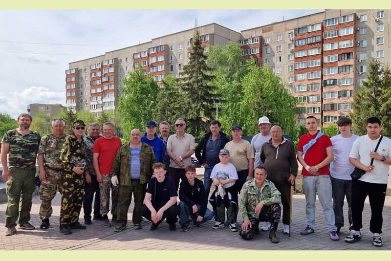 Новотройчане присоединились к Всероссийскому субботнику