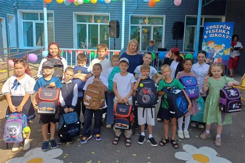 В Оренбуржье проходит акция «Соберем ребенка в школу»