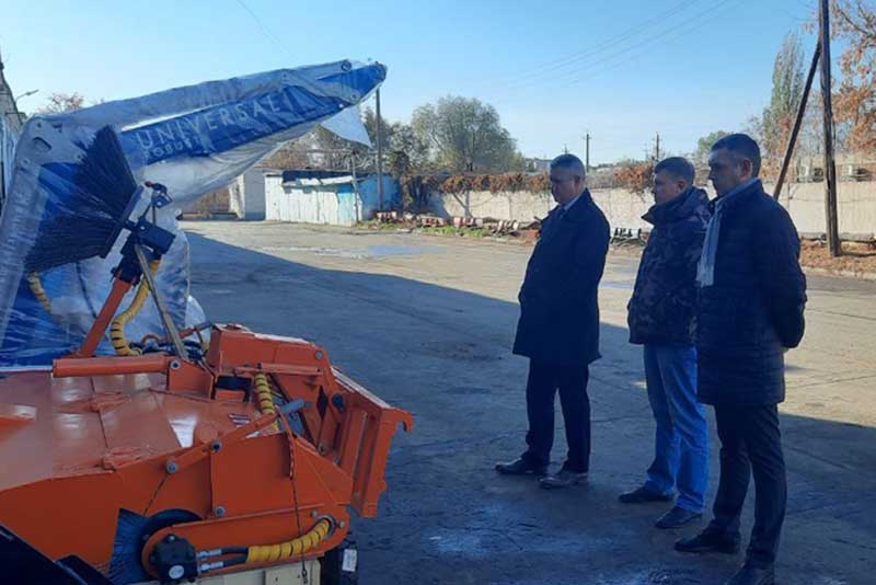 Парк предприятия «Городское благоустройство и дорожное хозяйство» пополнился новой техникой  