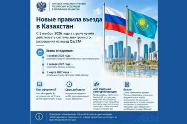 Въезд в Казахстан – по электронному разрешению. Пока в тестовом режиме