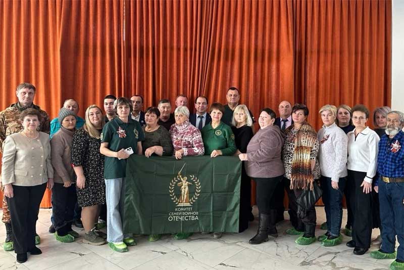 Активисты областного штаба Комитета семей воинов Отечества выехали в Саракташский район