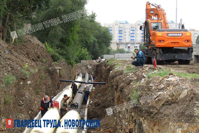 В Новотроицке и других городах области Фонд национального благосостояния помогает капитально обновить инженерные сети