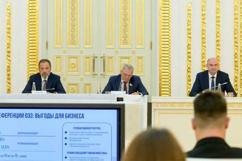 Евгений Солнцев и Игорь Комаров обсудили с законодателями ПФО инвестиционный потенциал Оренбуржья