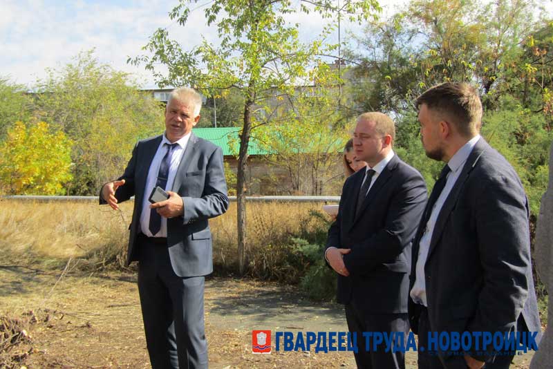 Благоустройство общественного пространства на улице Винокурова в Новотроицке  пройдет поэтапно