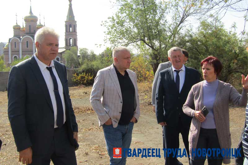 Благоустройство общественного пространства на улице Винокурова в Новотроицке  пройдет поэтапно