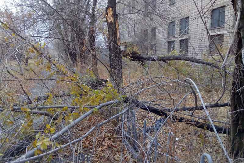 Стихия оставила город без электричества