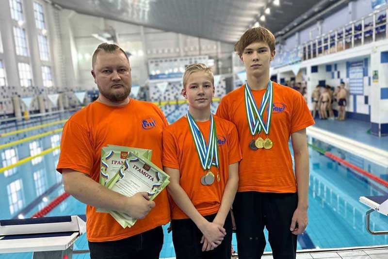 Новотроицкий пловец Степан Аншаков завоевал награды Всероссийских соревнований