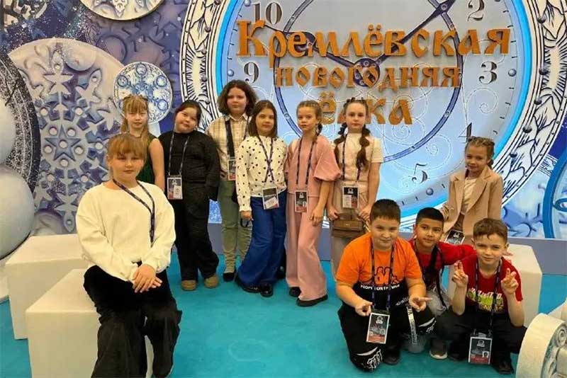 На общероссийской Кремлевской елке побывали оренбургские школьники