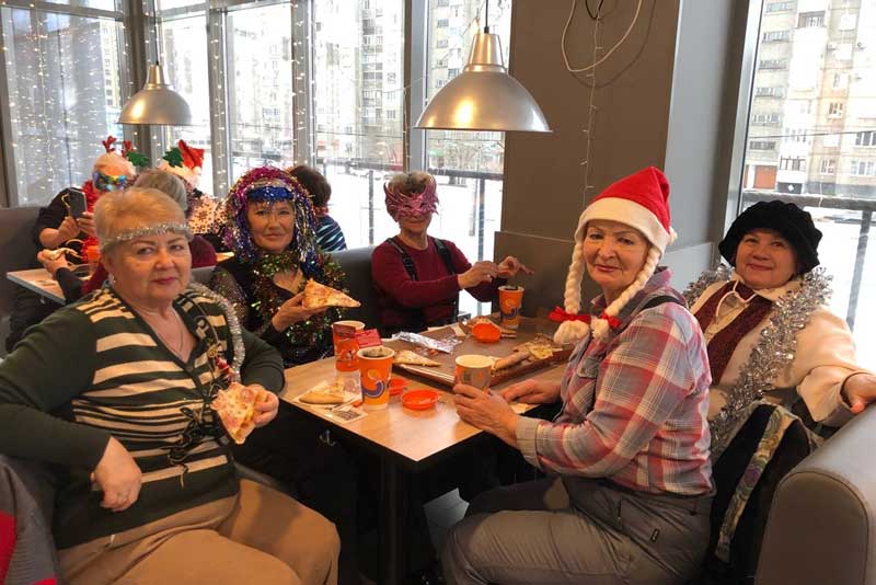 Новотрицкие любители легкой атлетики совершили новогодний забег