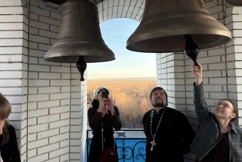 В Новотроицке 7 апреля пройдет освящение колоколов, установленных в Благовещенском храме