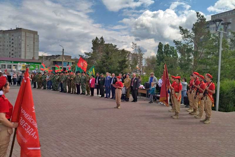 Пополнение в рядах Новотроицкой «Юнармии»