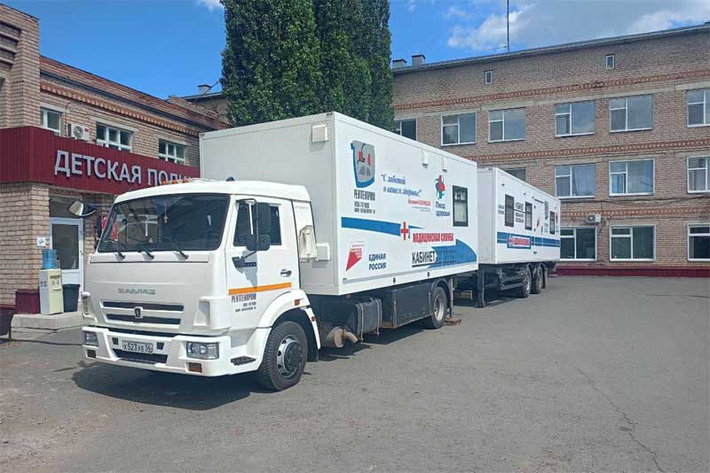 Только за неделю областной «Поезд здоровья» посетил четыре района Оренбуржья