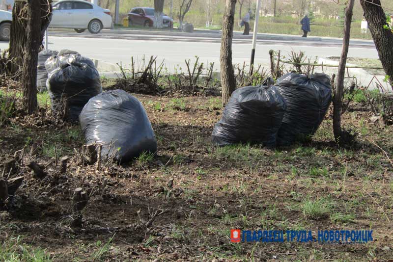 В Новотроицке с 6 по 26 апреля пройдет общегородской весенний субботник