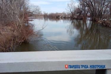 Еженедельный мониторинг  состояния рек и водохранилищ Оренбуржья: 31 марта