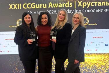 Компания Уфанет получила сразу две ключевые награды на международной премии «Хрустальная гарнитура»